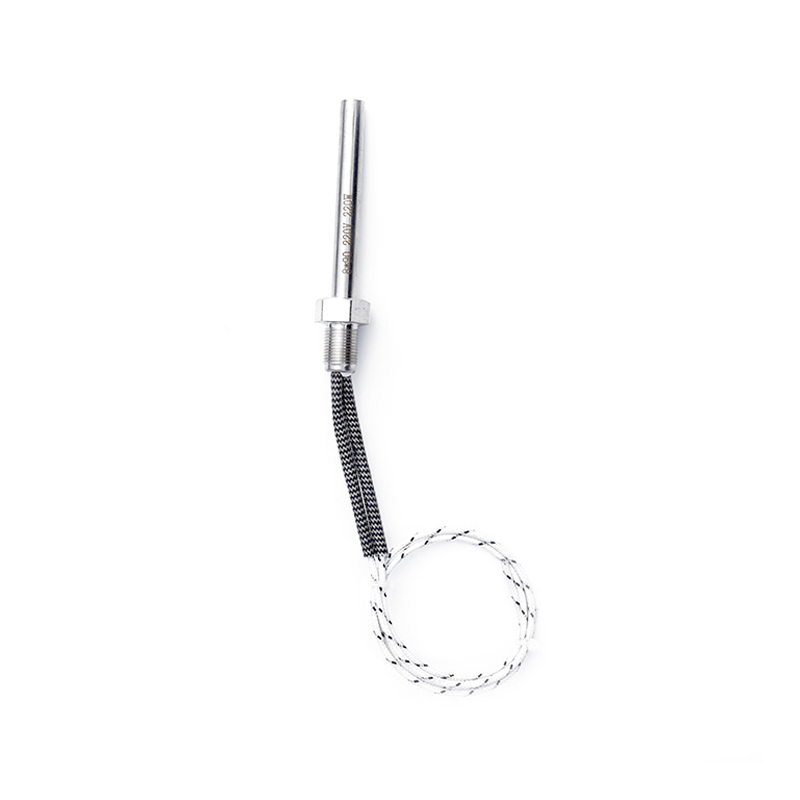 Threaded heating tube