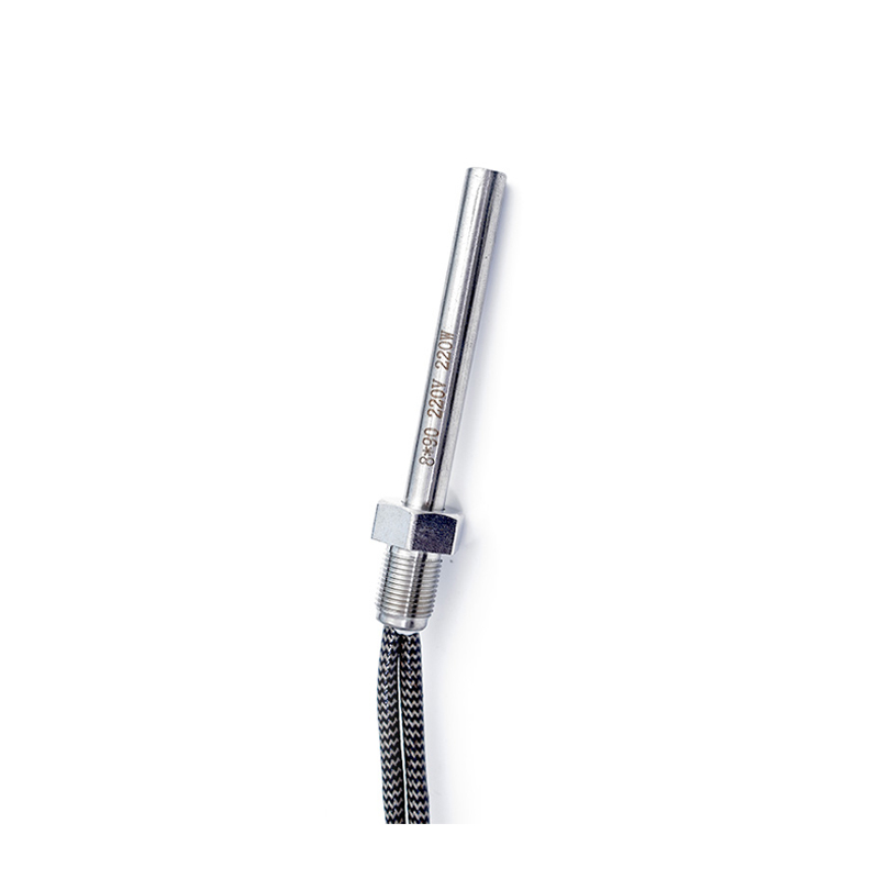 Threaded heating tube