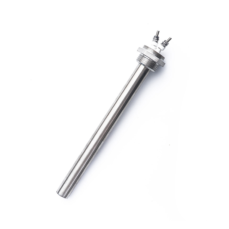 Threaded heating tube