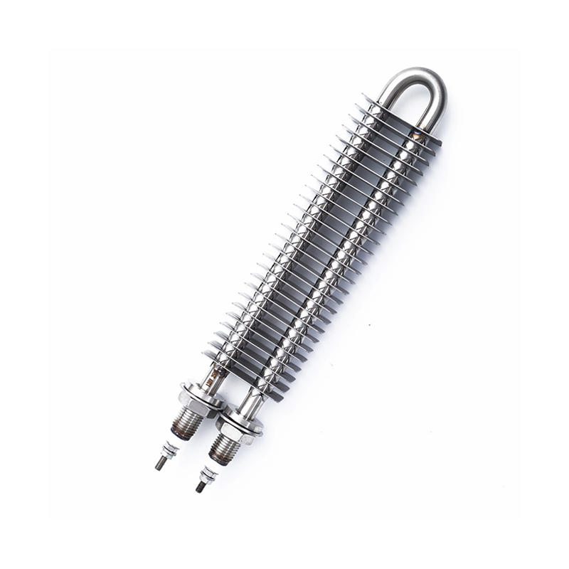 Square finned heating tube