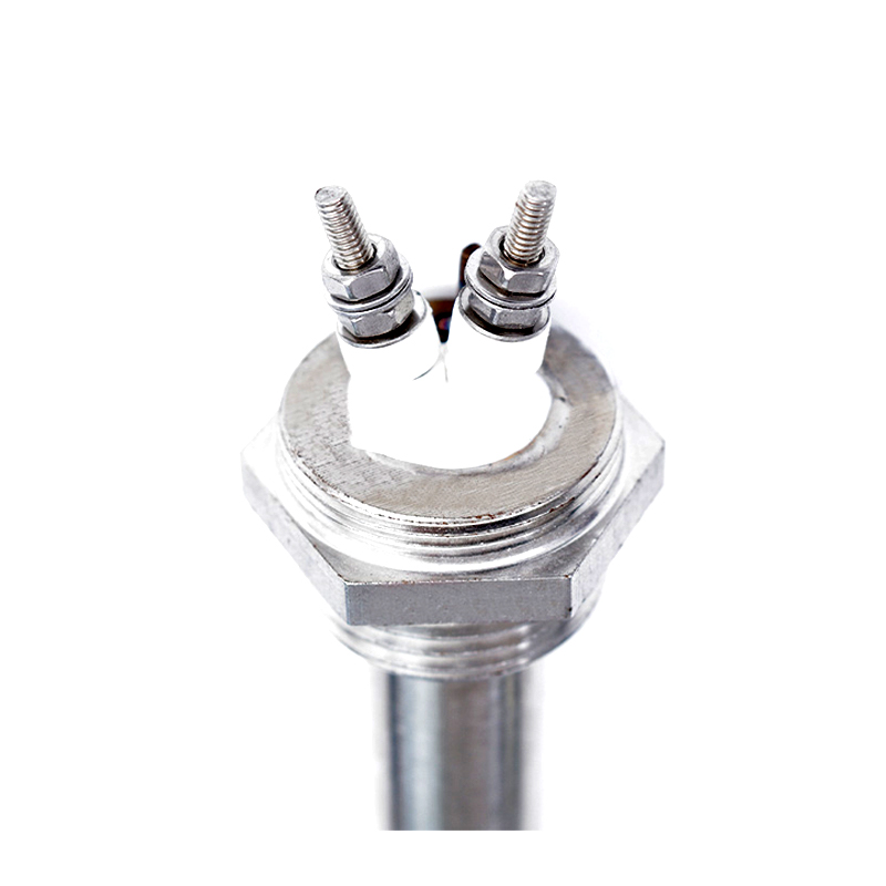 Threaded heating tube