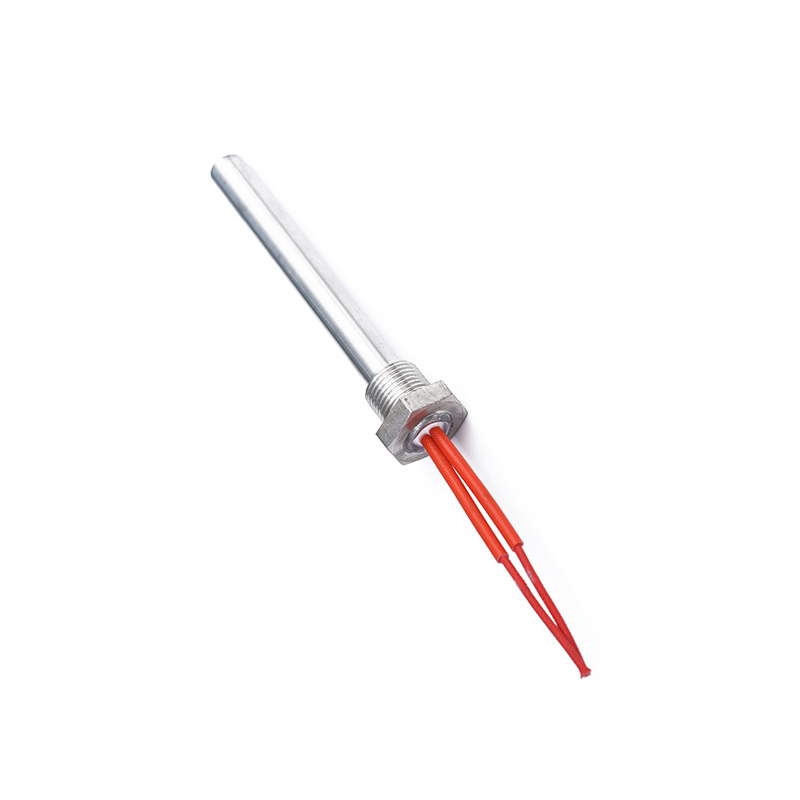 Threaded heating tube