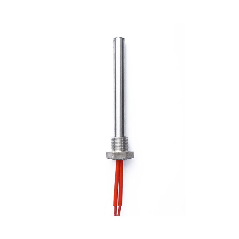 Threaded heating tube