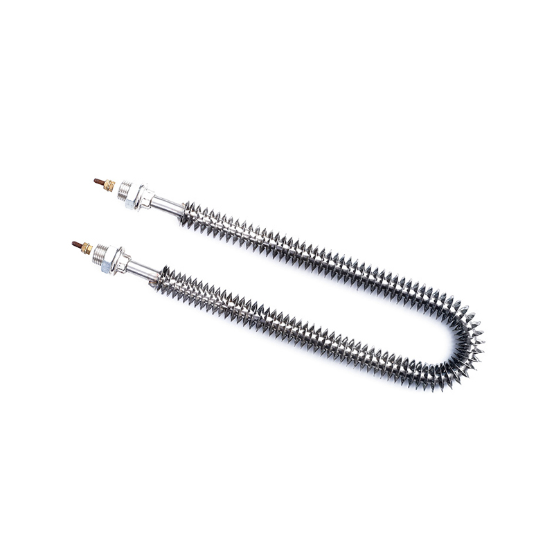 U-shaped finned heating tube